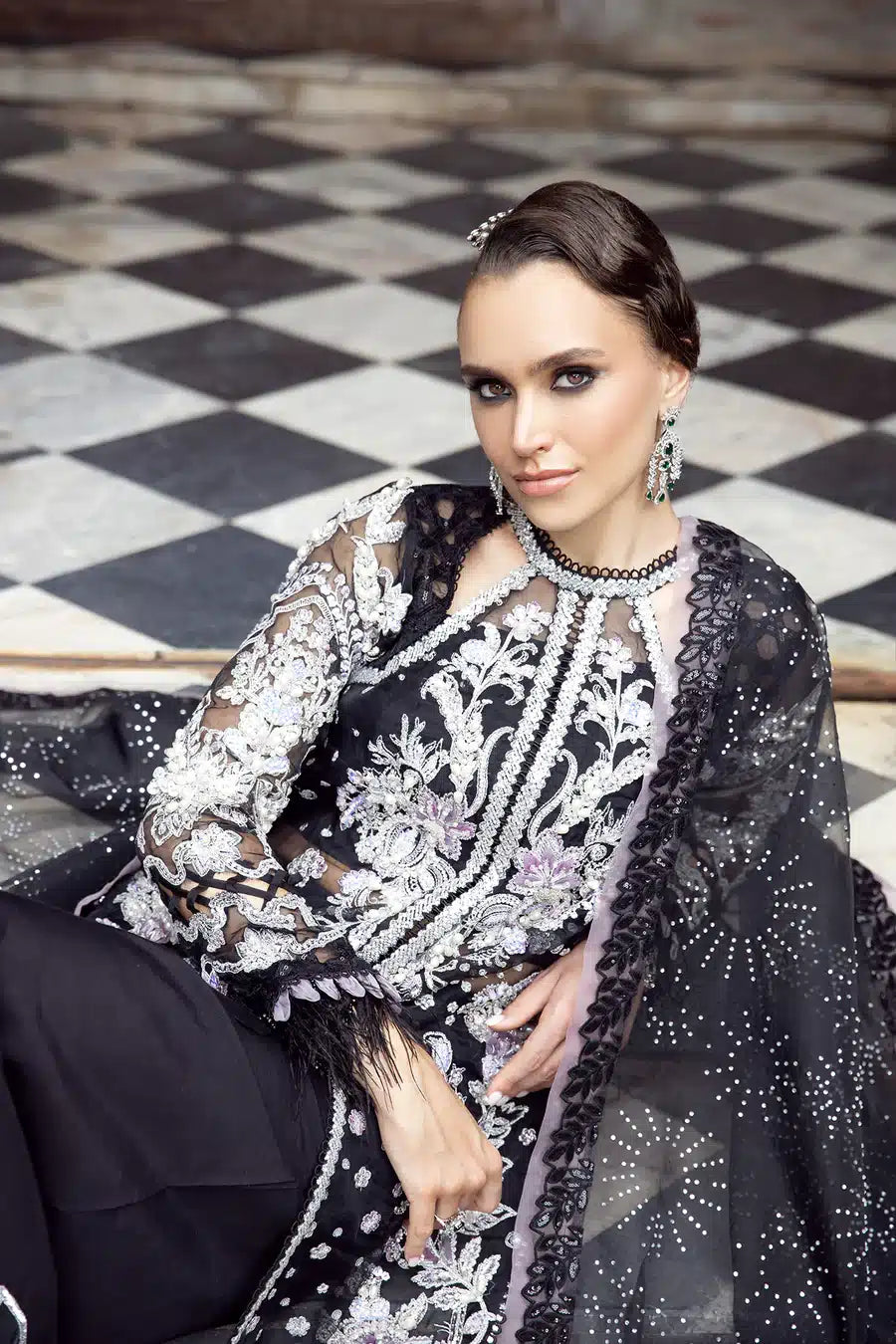 Maryam Hussain | Raha Luxury Festive 23 | Danisa - Official Maryam Hussian stockist in UK - Sakeena London