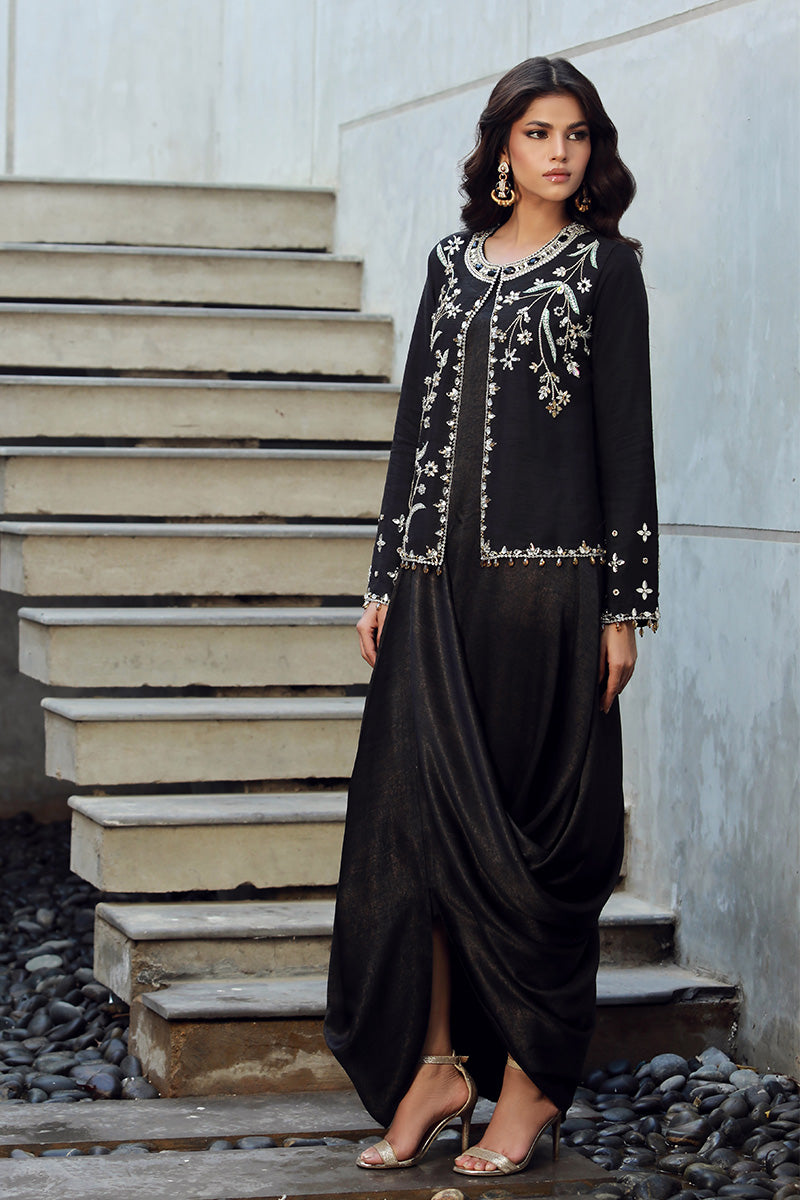 Wardha Saleem | Luxury Pret Fusion Wear | SIA (2PC) - Official Wardha Saleem stockist in UK - Sakeena London