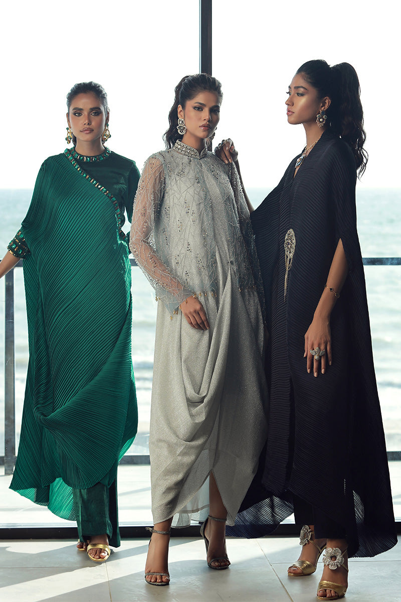 Wardha Saleem | Luxury Pret Fusion Wear | PEARL (2PC) - Official Wardha Saleem stockist in UK - Sakeena London