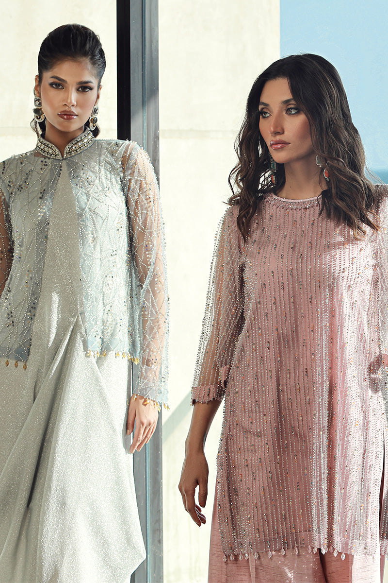 Wardha Saleem | Luxury Pret Fusion Wear | AVA (2PC) - Official Wardha Saleem stockist in UK - Sakeena London