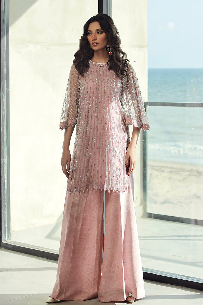 Wardha Saleem | Luxury Pret Fusion Wear | AVA (2PC) - Official Wardha Saleem stockist in UK - Sakeena London