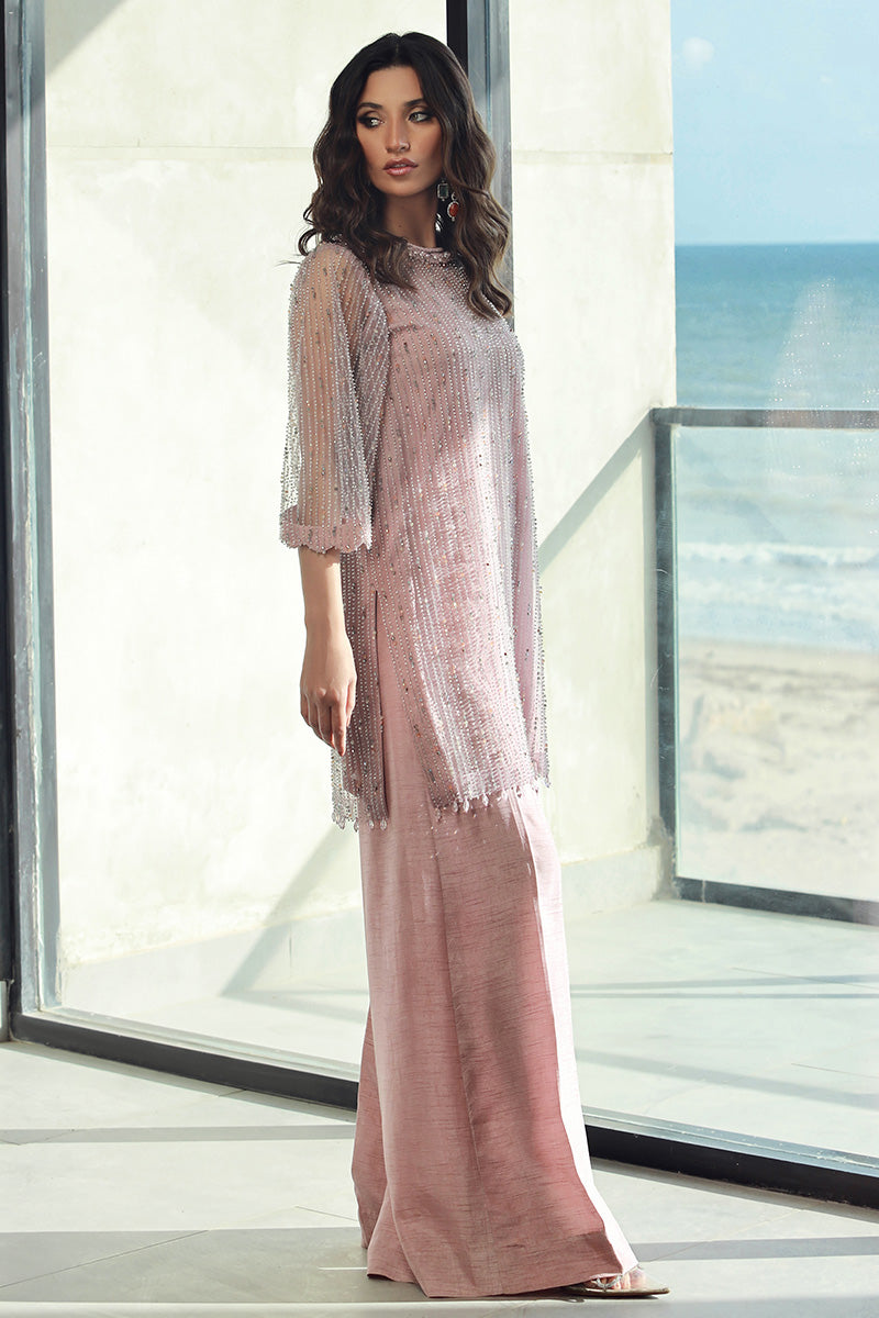 Wardha Saleem | Luxury Pret Fusion Wear | AVA (2PC) - Official Wardha Saleem stockist in UK - Sakeena London