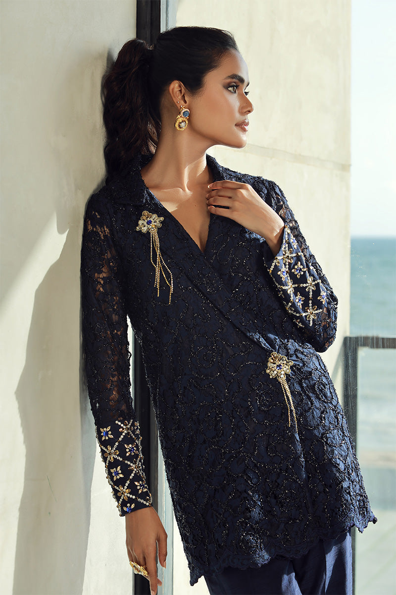 Wardha Saleem | Luxury Pret Fusion Wear | RENNE (2PC) - Official Wardha Saleem stockist in UK - Sakeena London