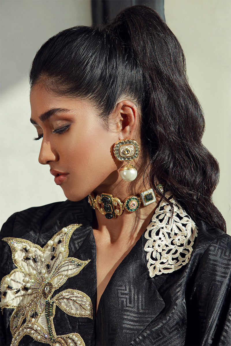 Wardha Saleem | Luxury Pret Fusion Wear | KIERA (2PC) - Official Wardha Saleem stockist in UK - Sakeena London
