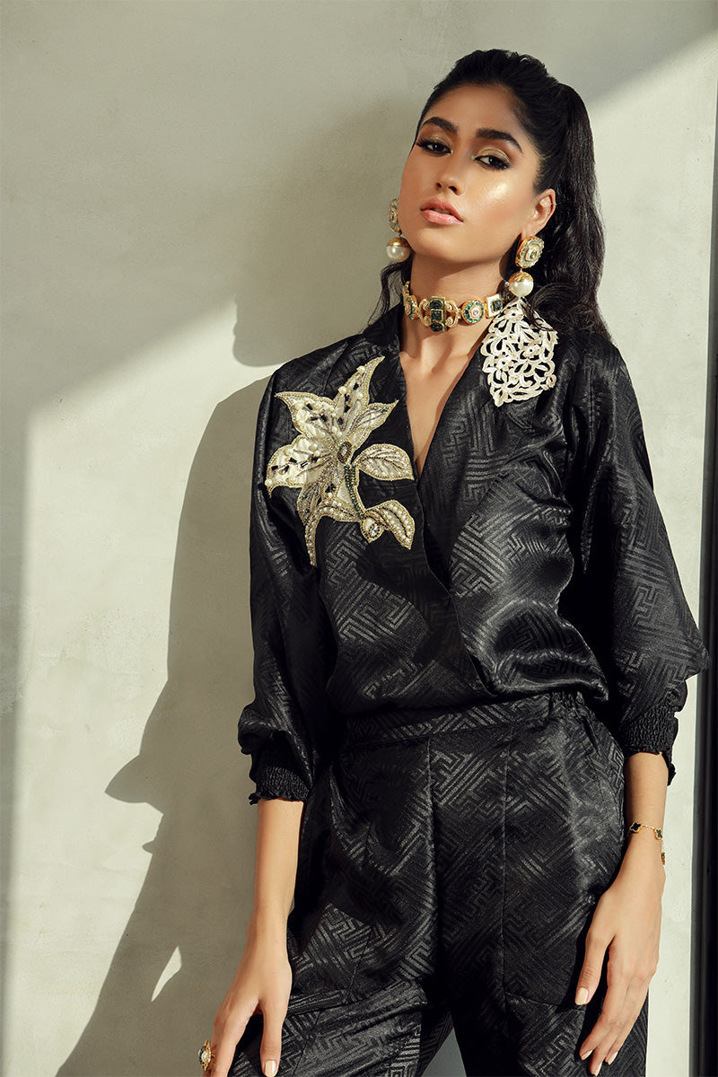 Wardha Saleem | Luxury Pret Fusion Wear | KIERA (2PC) - Official Wardha Saleem stockist in UK - Sakeena London