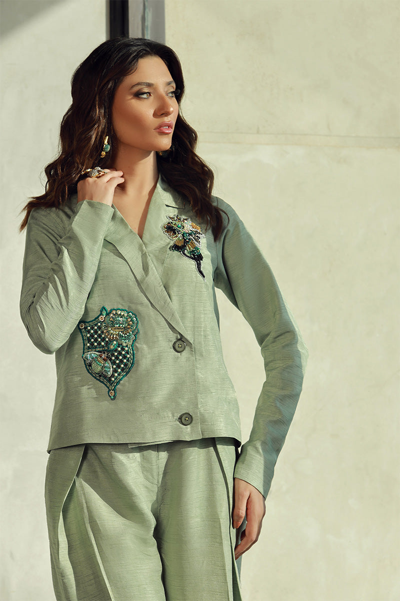 Wardha Saleem | Luxury Pret Fusion Wear | JULIA (2PC) - Official Wardha Saleem stockist in UK - Sakeena London