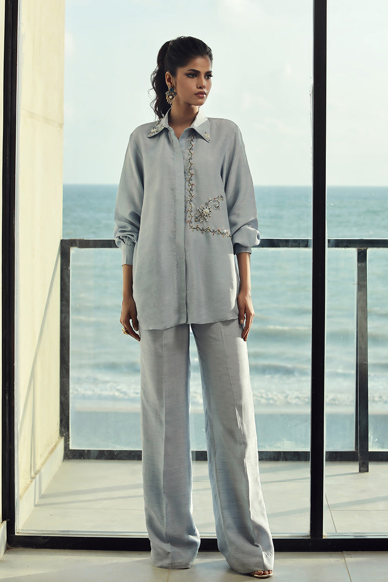 Wardha Saleem | Luxury Pret Fusion Wear | ELLA (2PC) - Official Wardha Saleem stockist in UK - Sakeena London