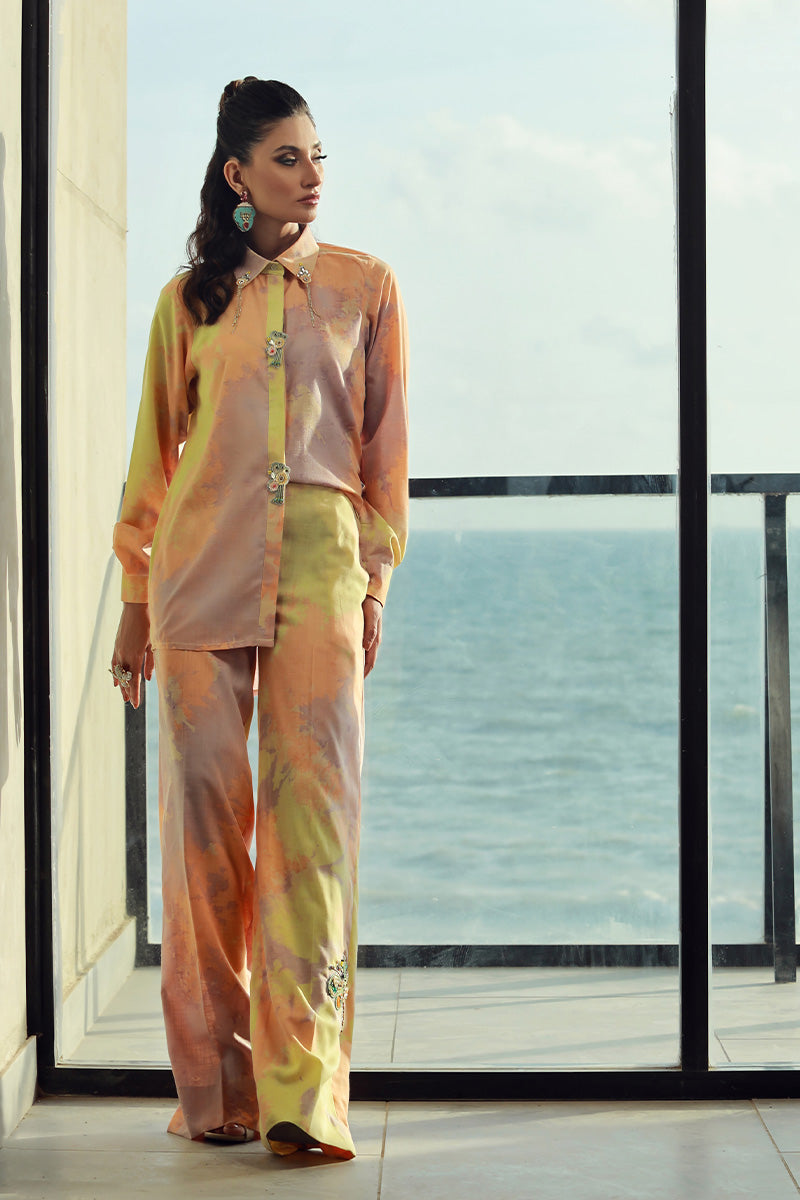 Wardha Saleem | Luxury Pret Fusion Wear | NOEL (2PC) - Official Wardha Saleem stockist in UK - Sakeena London