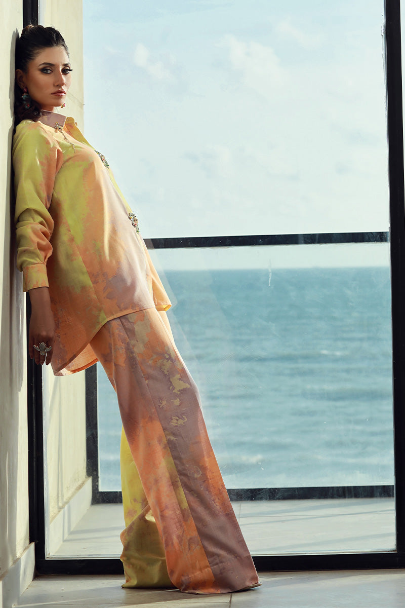 Wardha Saleem | Luxury Pret Fusion Wear | NOEL (2PC) - Official Wardha Saleem stockist in UK - Sakeena London