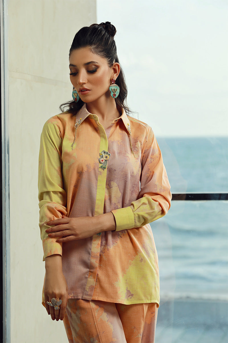 Wardha Saleem | Luxury Pret Fusion Wear | NOEL (2PC) - Official Wardha Saleem stockist in UK - Sakeena London
