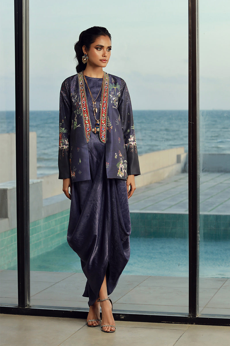 Wardha Saleem | Luxury Pret Fusion Wear | ANYA (2PC) - Official Wardha Saleem stockist in UK - Sakeena London