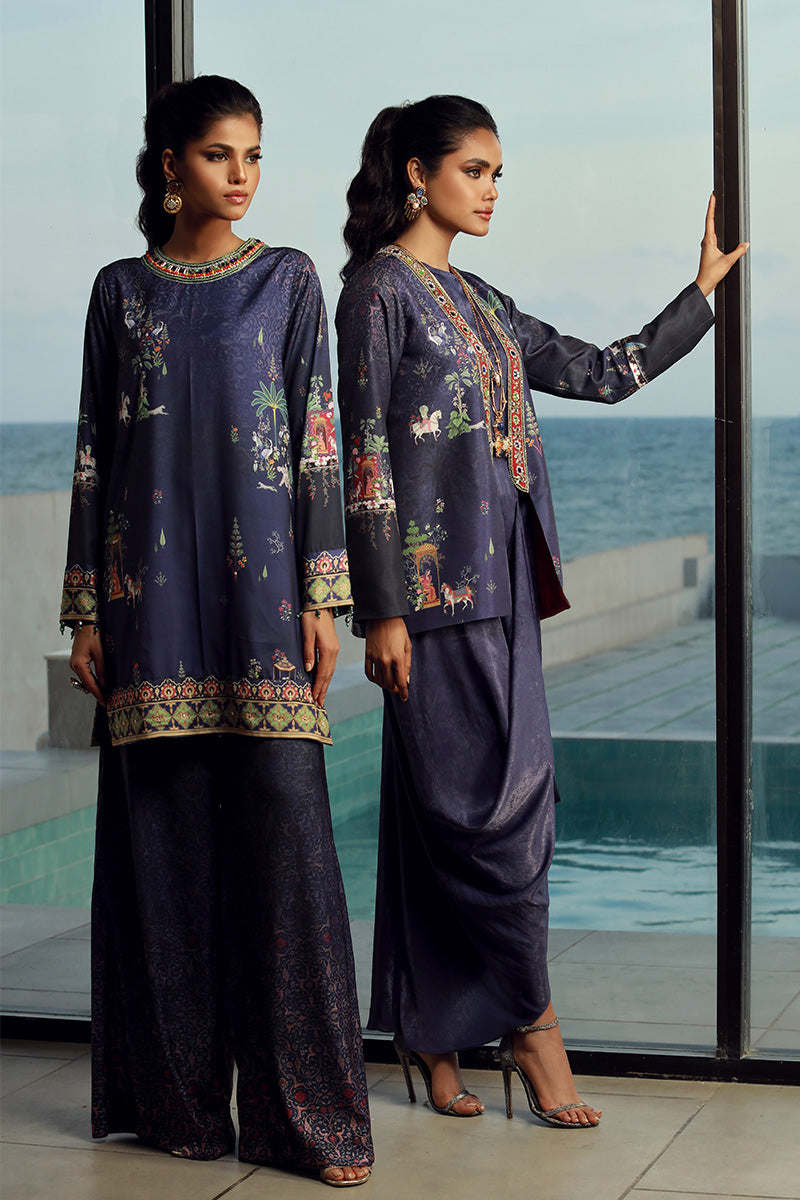 Wardha Saleem | Luxury Pret Fusion Wear | ANYA (2PC) - Official Wardha Saleem stockist in UK - Sakeena London