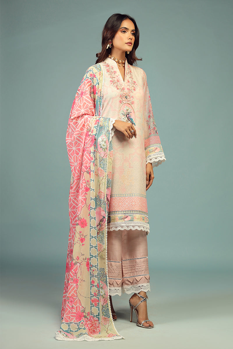 Wardha Saleem | Luxury Pret Traditional Wear | KOEL SHIRT WITH DUPATTA ( 2 PC) - Official Wardha Saleem stockist in UK - Sakeena London