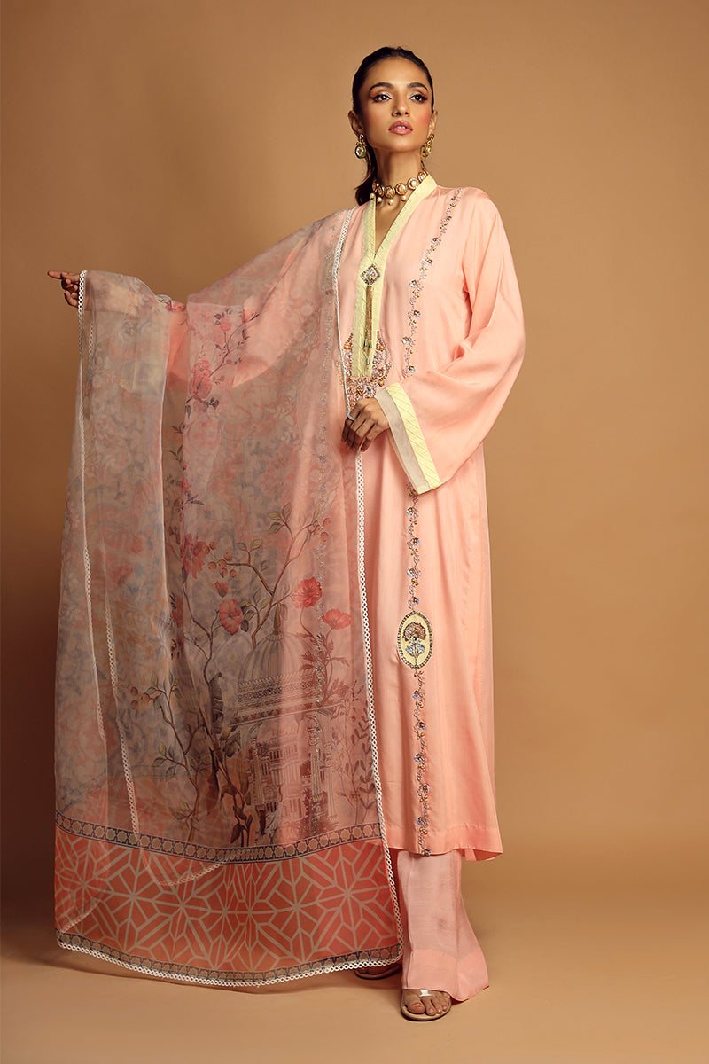 Wardha Saleem | Luxury Pret Traditional Wear | ALLURE (2PC) - Official Wardha Saleem stockist in UK - Sakeena London