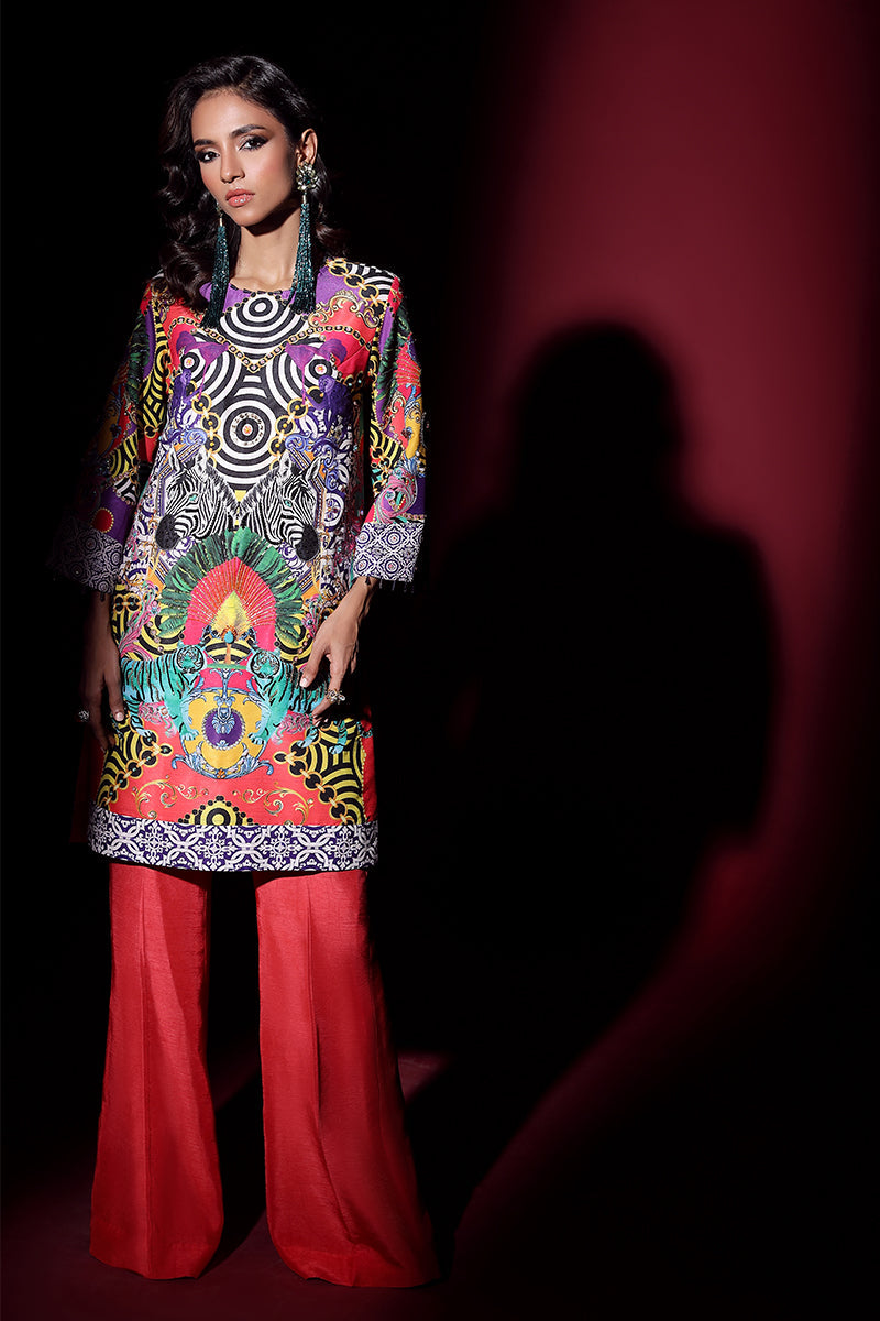 Wardha Saleem | Luxury Pret Fusion Wear | EXOTICA (2PC) - Official Wardha Saleem stockist in UK - Sakeena London