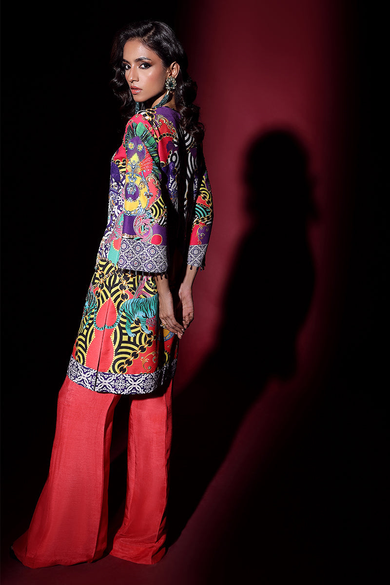 Wardha Saleem | Luxury Pret Fusion Wear | EXOTICA (2PC) - Official Wardha Saleem stockist in UK - Sakeena London