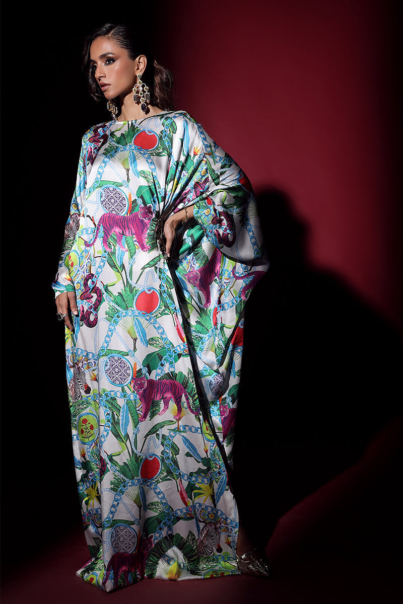 Wardha Saleem | Luxury Pret Fusion Wear | EDEN DRAPE (1PC) - Official Wardha Saleem stockist in UK - Sakeena London