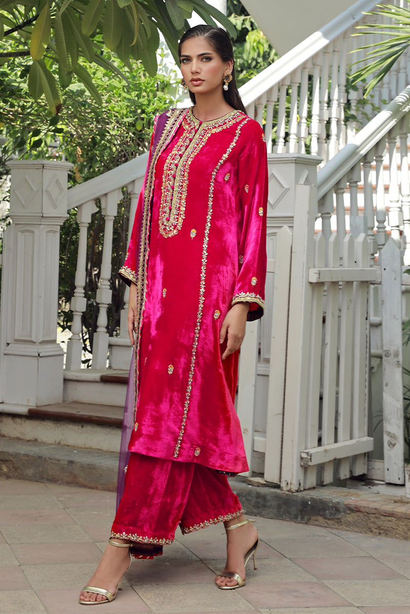 Sana Abbas | Velvet Formals | RUBY - Official Sana Abbas stockist in UK - Sakeena London