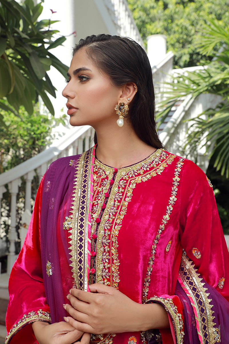 Sana Abbas | Velvet Formals | RUBY - Official Sana Abbas stockist in UK - Sakeena London