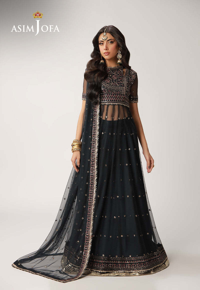 Asim Jofa | Layaan Festive Collection | AJULO-02 - Official Asim Jofa stockist in UK - Sakeena London