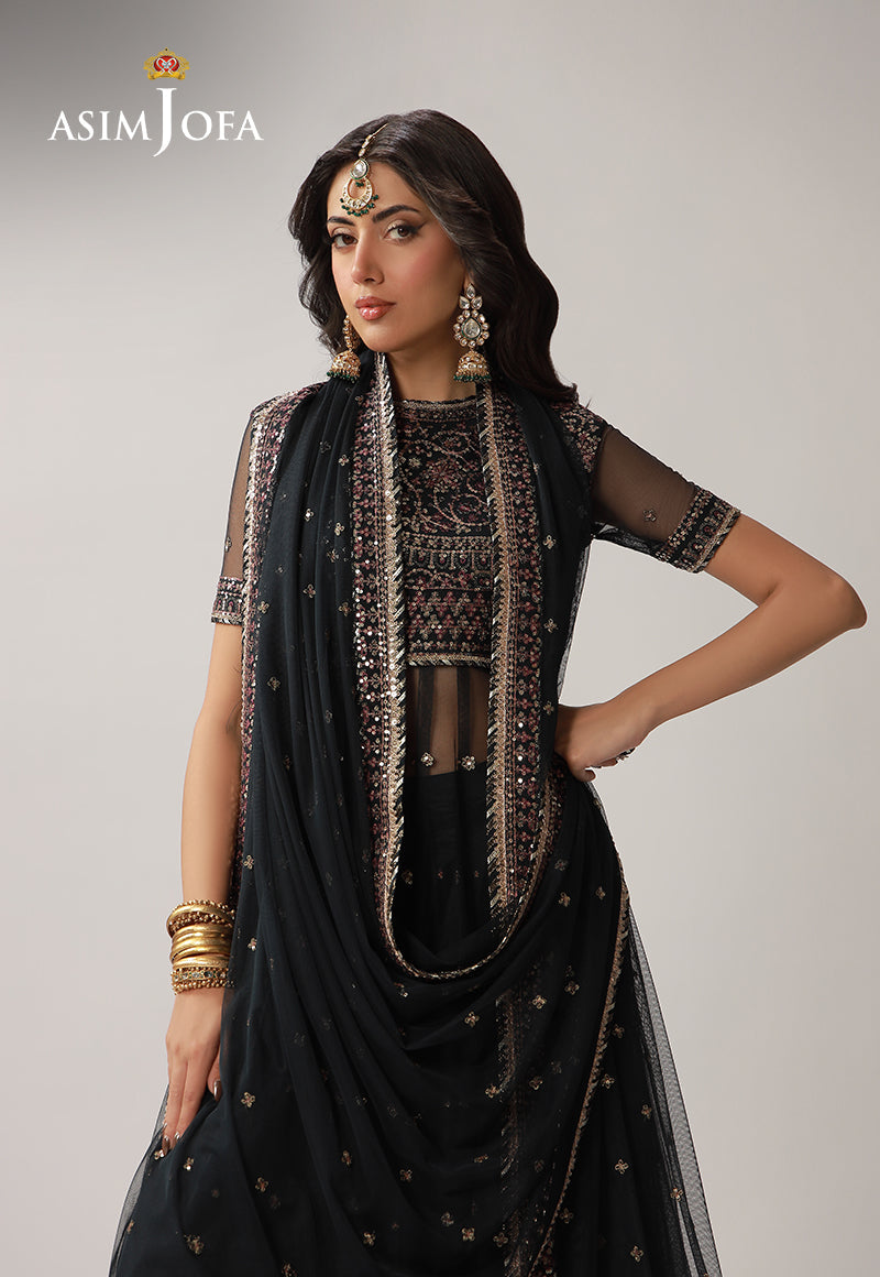 Asim Jofa | Layaan Festive Collection | AJULO-02 - Official Asim Jofa stockist in UK - Sakeena London