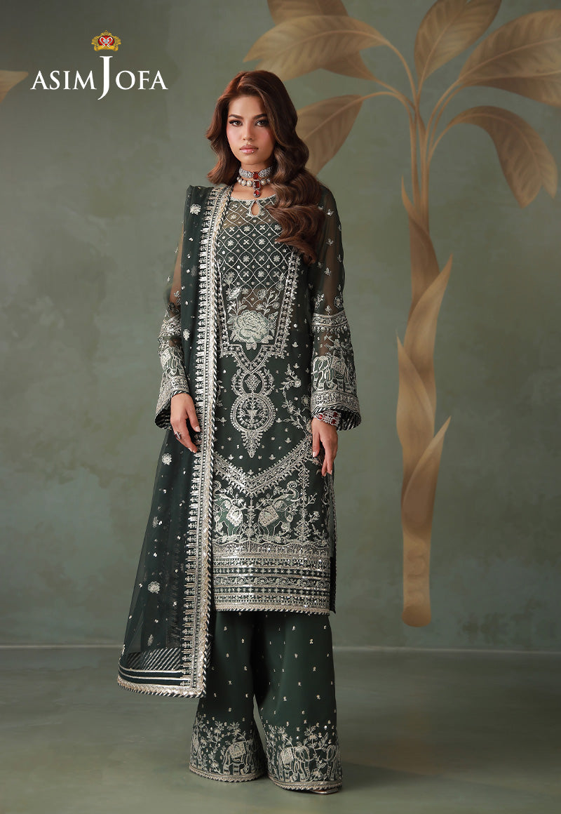 Asim Jofa | Zari Festive Collection | AJULD-11 - Official Asim Jofa stockist in UK - Sakeena London
