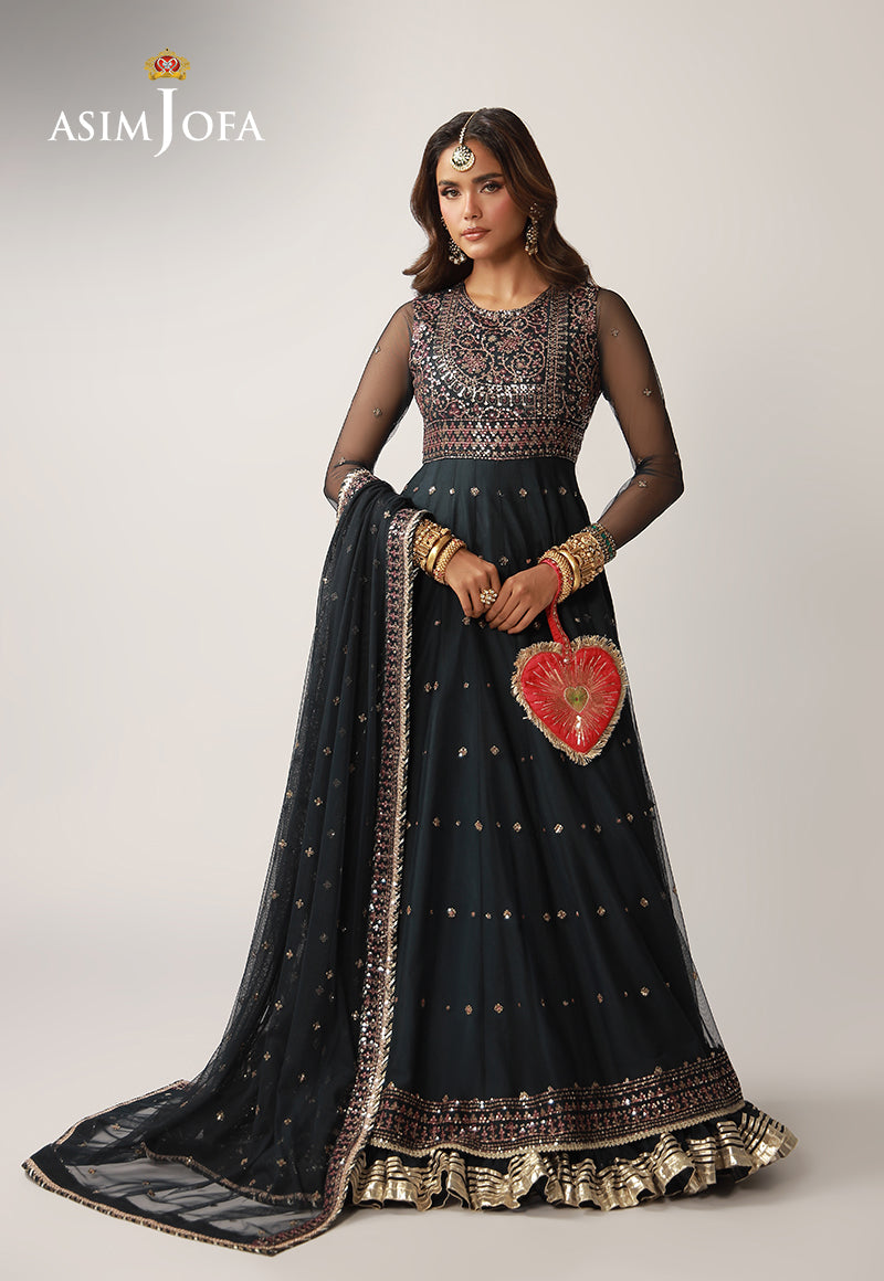 Asim Jofa | Layaan Festive Collection | AJULO-02 - Official Asim Jofa stockist in UK - Sakeena London