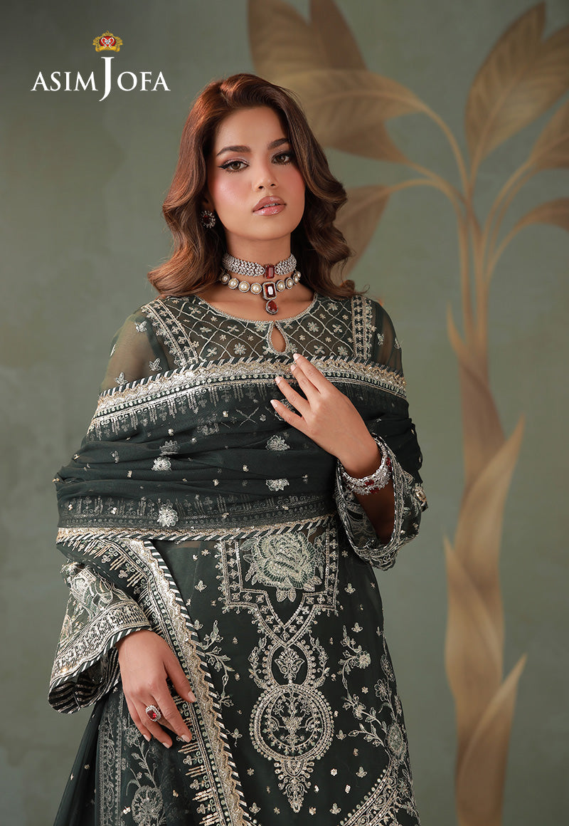 Asim Jofa | Zari Festive Collection | AJULD-11 - Official Asim Jofa stockist in UK - Sakeena London