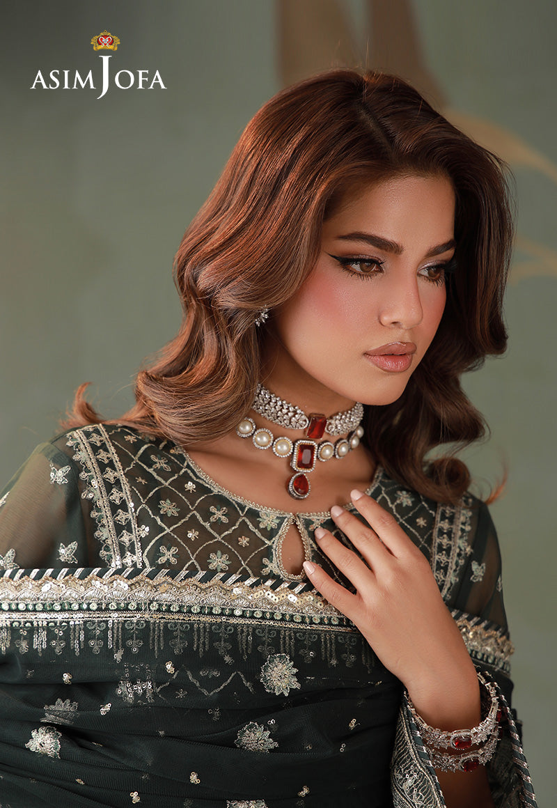 Asim Jofa | Zari Festive Collection | AJULD-11 - Official Asim Jofa stockist in UK - Sakeena London
