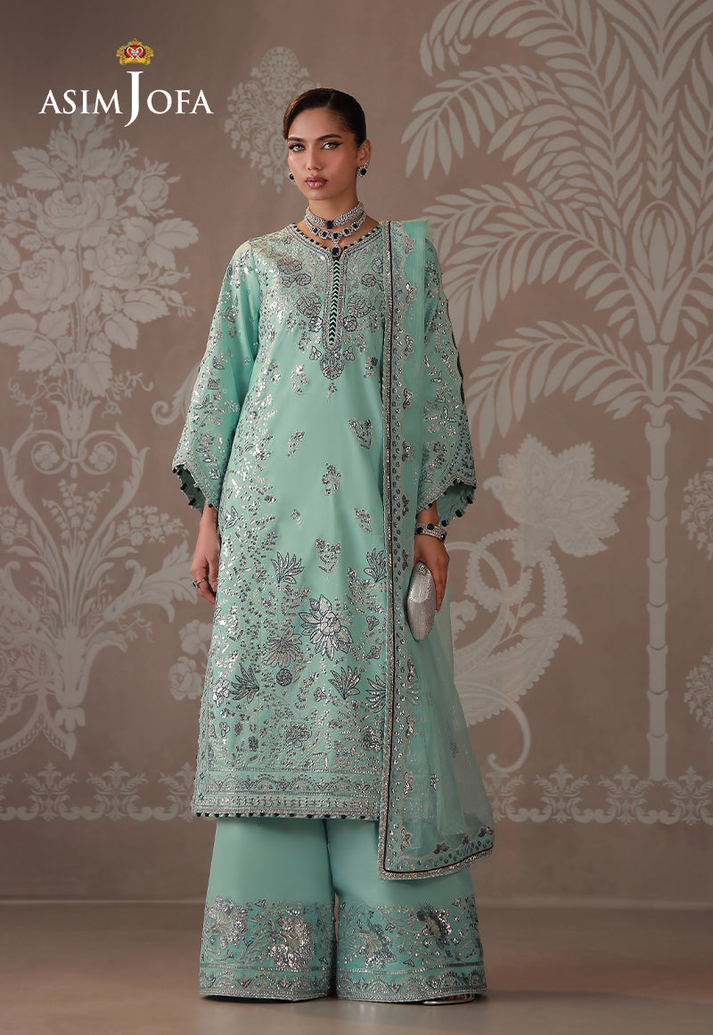Asim Jofa | Zari Festive Collection | AJULD-09 - Official Asim Jofa stockist in UK - Sakeena London