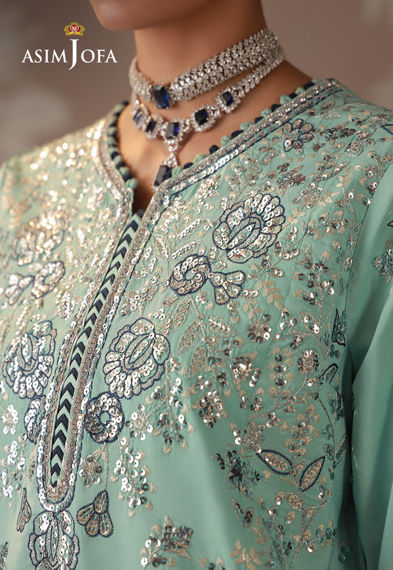 Asim Jofa | Zari Festive Collection | AJULD-09 - Official Asim Jofa stockist in UK - Sakeena London