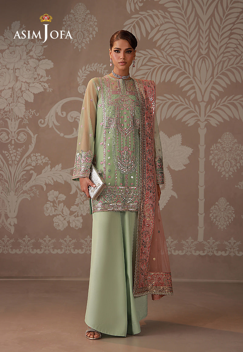 Asim Jofa | Zari Festive Collection | AJULD-10 - Official Asim Jofa stockist in UK - Sakeena London