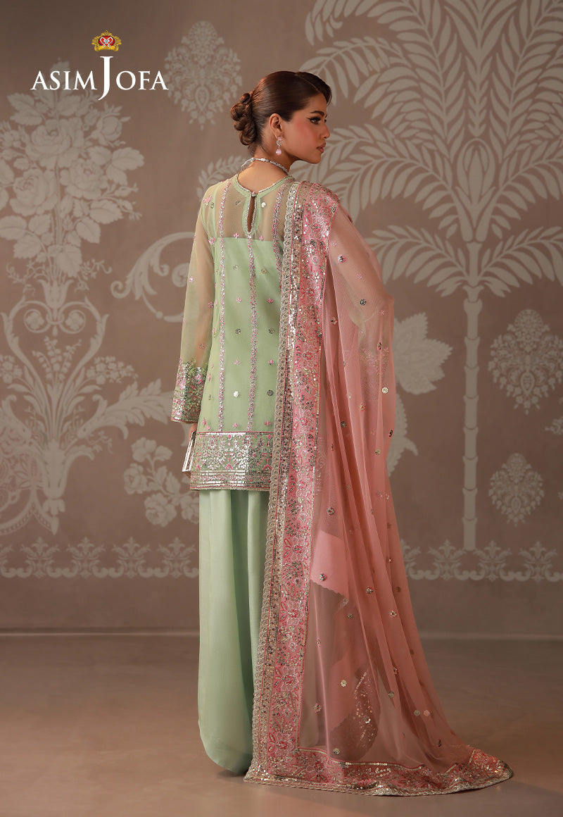 Asim Jofa | Zari Festive Collection | AJULD-10 - Official Asim Jofa stockist in UK - Sakeena London
