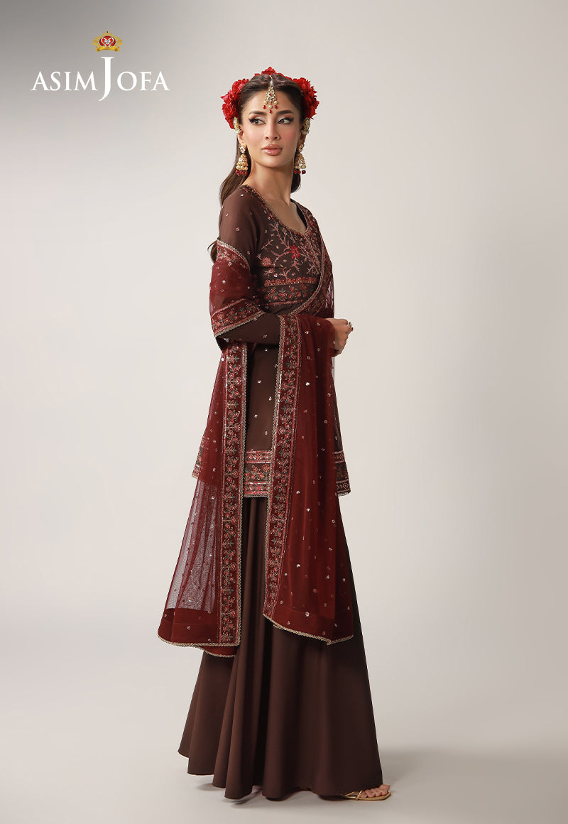 Asim Jofa | Layaan Festive Collection | AJULO-07 - Official Asim Jofa stockist in UK - Sakeena London
