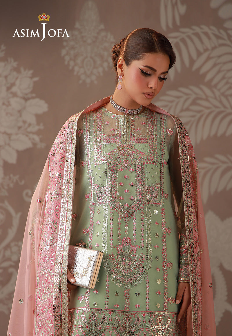 Asim Jofa | Zari Festive Collection | AJULD-10 - Official Asim Jofa stockist in UK - Sakeena London