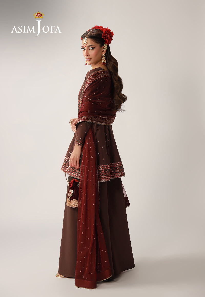 Asim Jofa | Layaan Festive Collection | AJULO-07 - Official Asim Jofa stockist in UK - Sakeena London