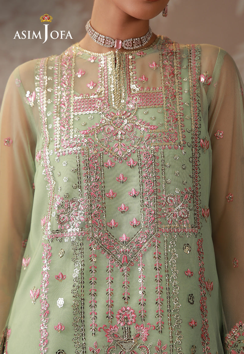 Asim Jofa | Zari Festive Collection | AJULD-10 - Official Asim Jofa stockist in UK - Sakeena London