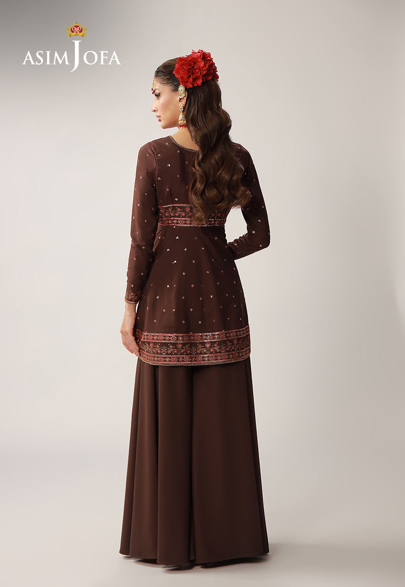 Asim Jofa | Layaan Festive Collection | AJULO-07 - Official Asim Jofa stockist in UK - Sakeena London