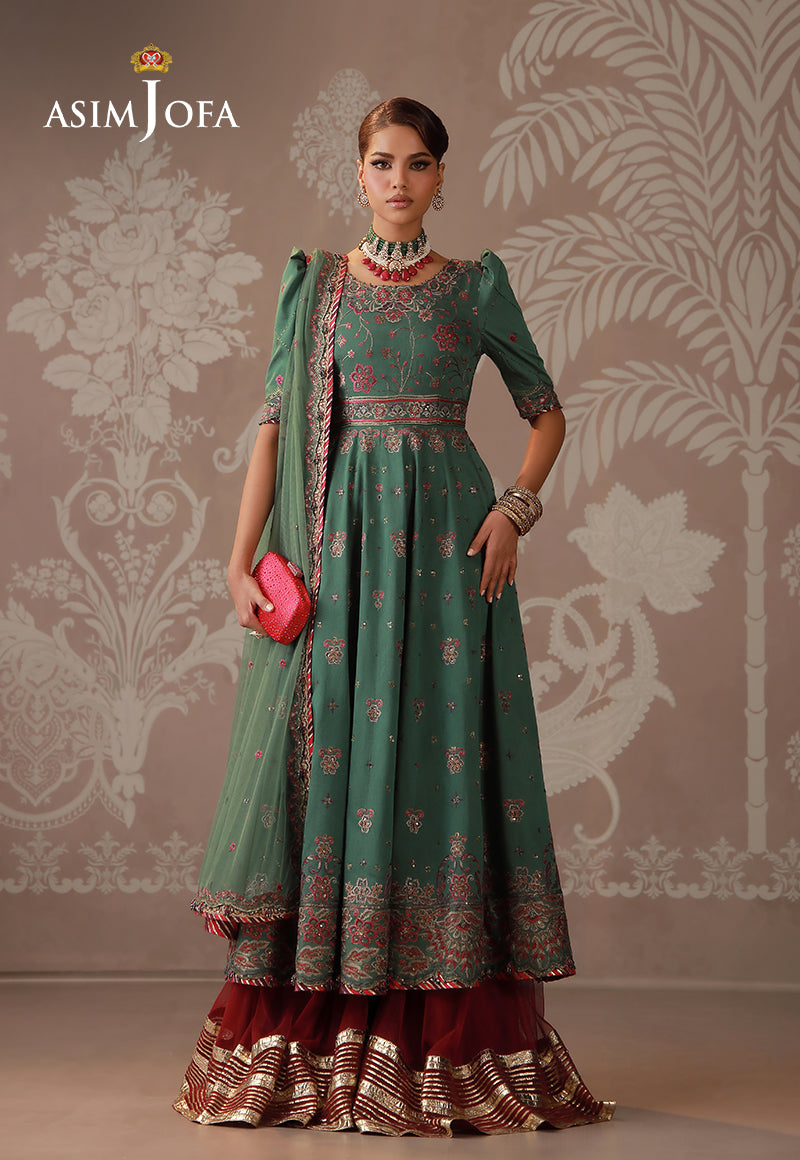 Asim Jofa | Zari Festive Collection | AJULD-03 - Official Asim Jofa stockist in UK - Sakeena London