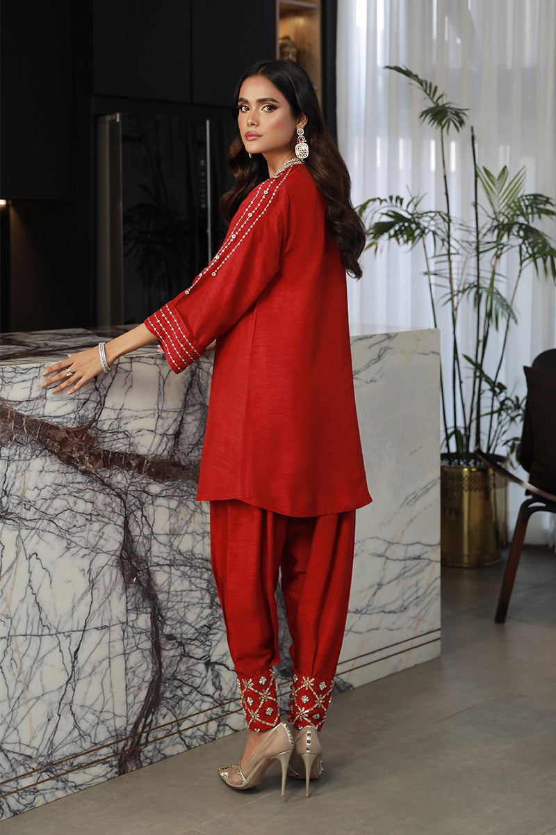 Wardha Saleem | Luxury Pret Traditional Wear | ZIAA (2PC) - Official Wardha Saleem stockist in UK - Sakeena London