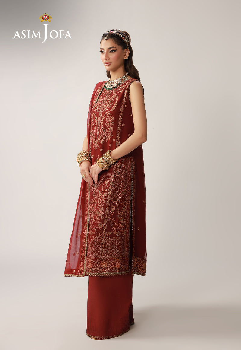 Asim Jofa | Layaan Festive Collection | AJULO-11 - Official Asim Jofa stockist in UK - Sakeena London