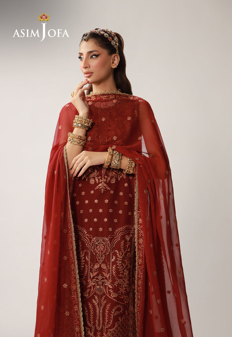 Asim Jofa | Layaan Festive Collection | AJULO-11 - Official Asim Jofa stockist in UK - Sakeena London