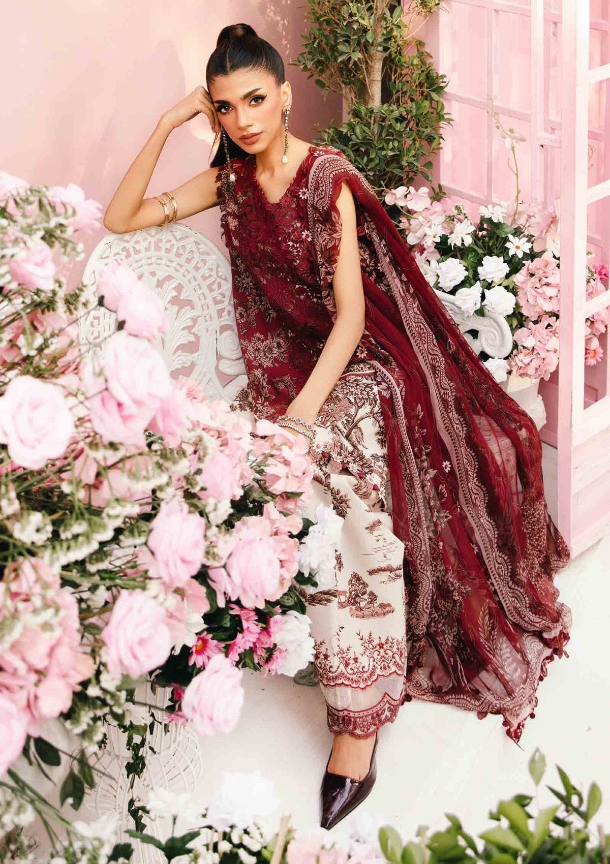 Lawn - Maria B - M Prints - Eid Edit 25 - MPEE#8A