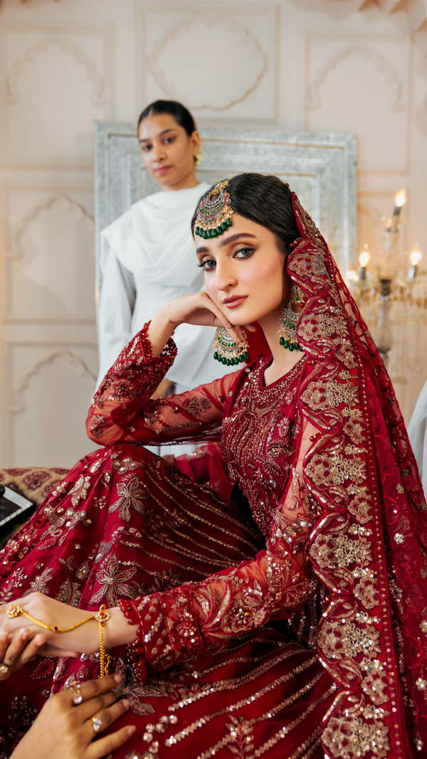 Zebtan | Zircon Wedding Formals | ANARKALI ZQ-09 - Official Zebtan stockist in UK - Sakeena London