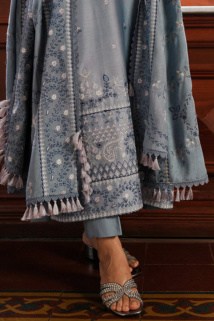Cross Stitch | Satin De Luxe | SERENITY BLUE - Official Cross Stitch stockist in UK - Sakeena London