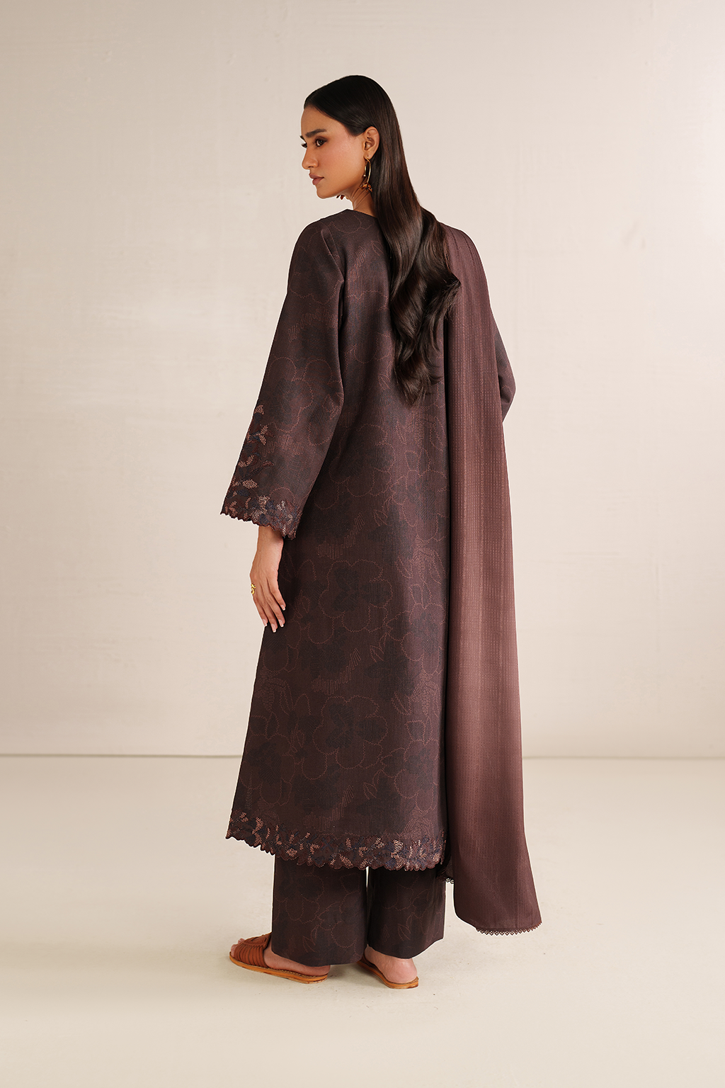 Iznik | Winter Chapter 25 | UE-574 Printed Khaddar - Official Iznik stockist in UK - Sakeena London