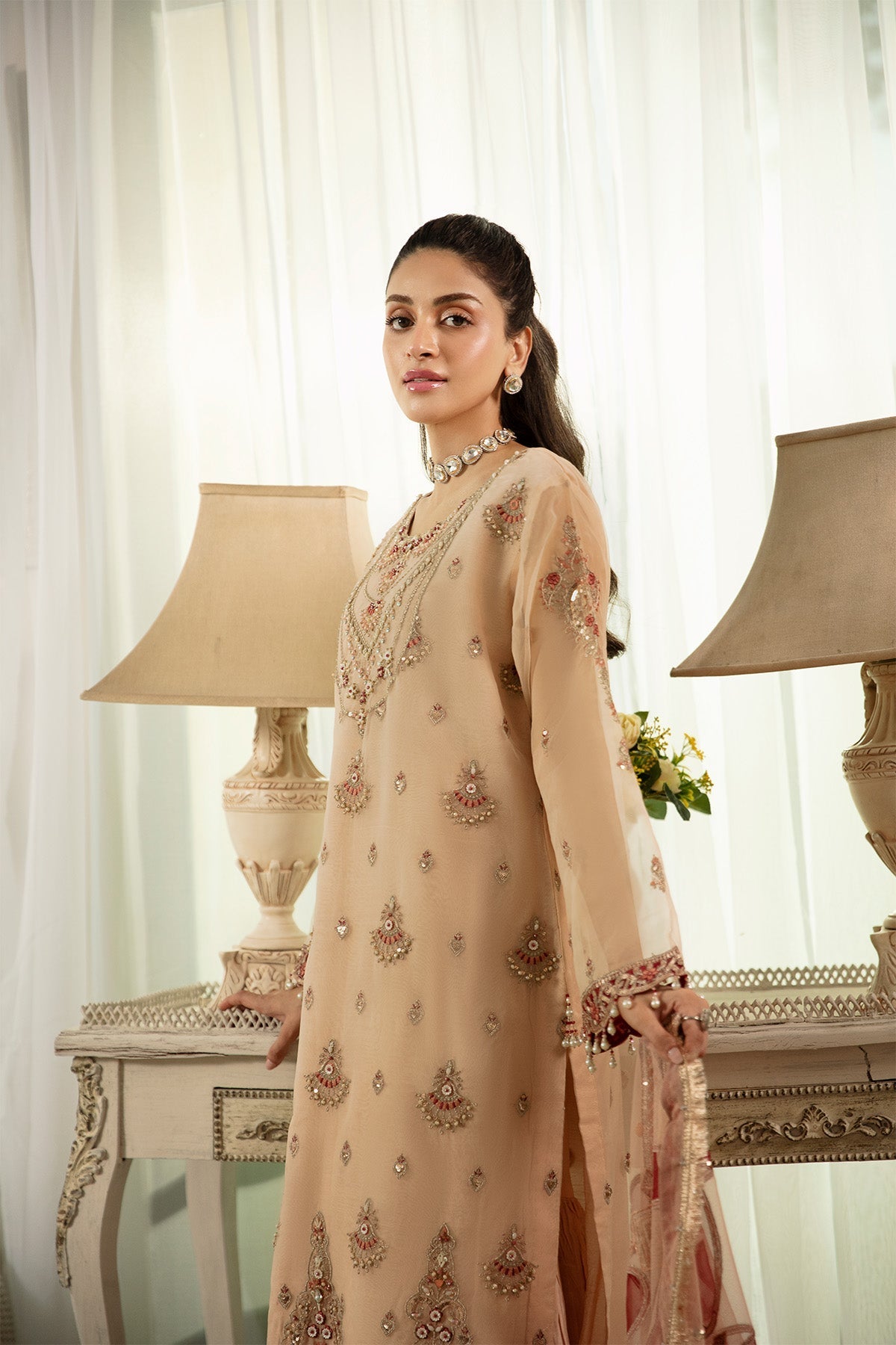 Raeesa Premium | Dehleez Formals | Dl 1037 - Official Raeesa Premium stockist in UK - Sakeena London