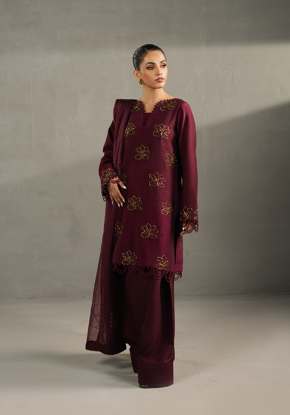 Zarqash | Silk Edit | ZQS 005 TALIA - Official Zarqash stockist in UK - Sakeena London