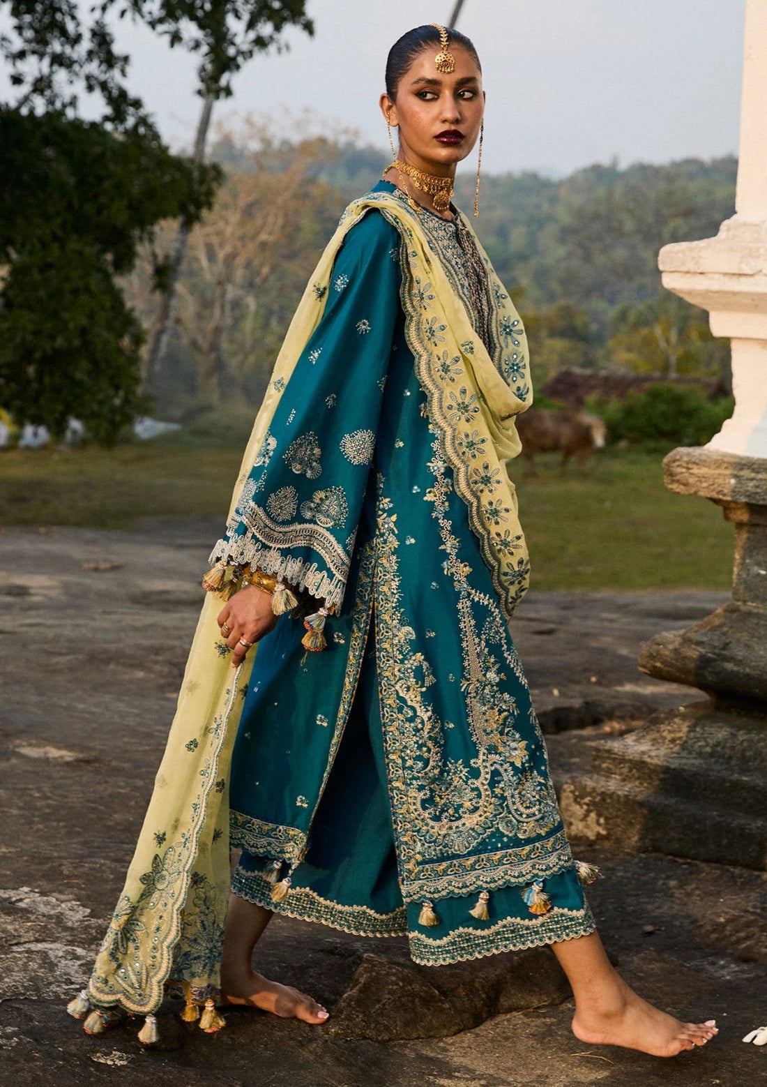 Lawn - Hussain Rehar - Luxury Lawn 25 - Eupic