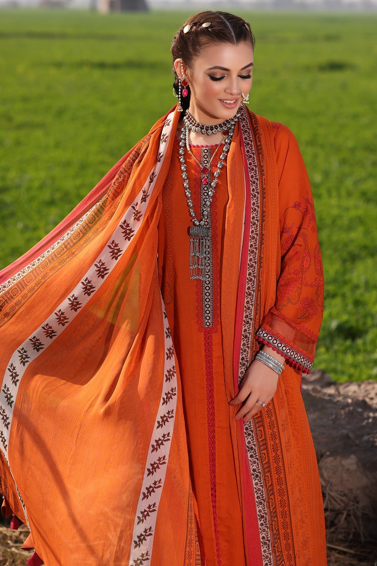 Charizma | Lawn Collection 24 | SP4-06 - Official Charizma stockist in UK - Sakeena London